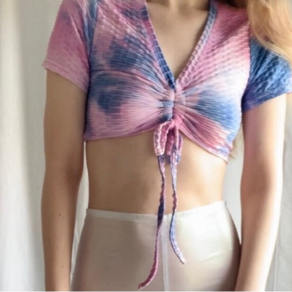 00s Space Dye Crop Top - XS to Small